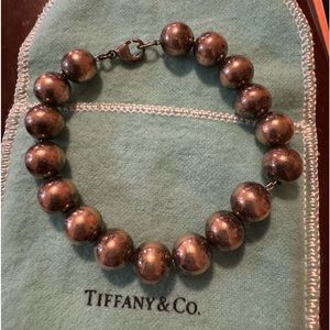 Authentic Tiffany & Co. Sterling Silver Bead Bracelet